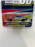 Greenlight 1/64 Hobby Exclusive Hendrick Motorsports Alex Bowman 88 1969 Chevrolet Camaro Blue