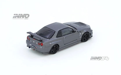 Inno64 1/64 Thailand Diecast Expo 2025 Event Edition Nissan Skyline GT-R (R34) Grey