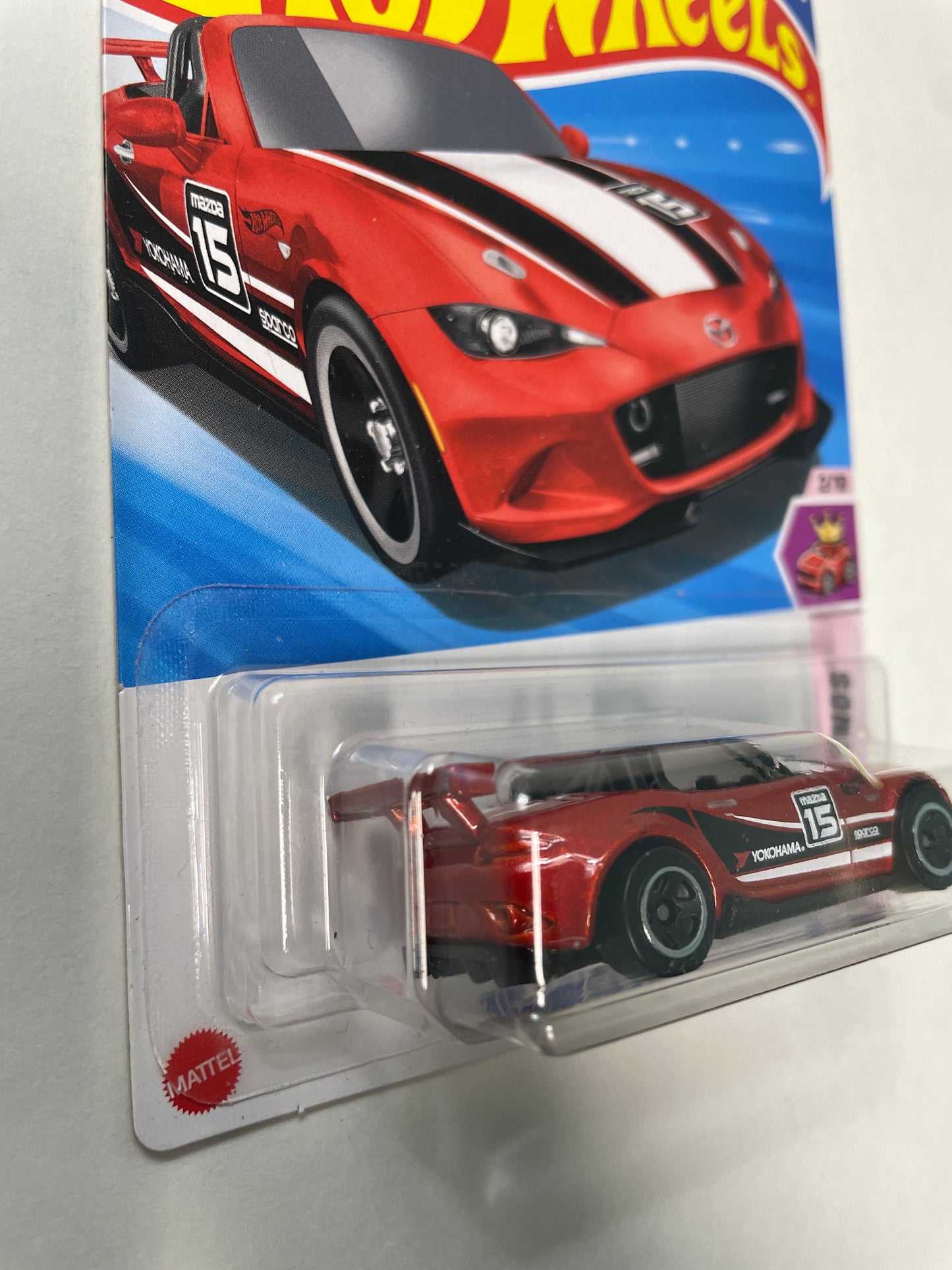 Hot Wheels 1/64 ‘15 Mazda MX-5 Miata Red