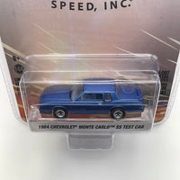 1/64 Greenlight Detroit Speed Inc. 1984 Chevrolet Monte Carlo ( tm) SS Test Car Blue