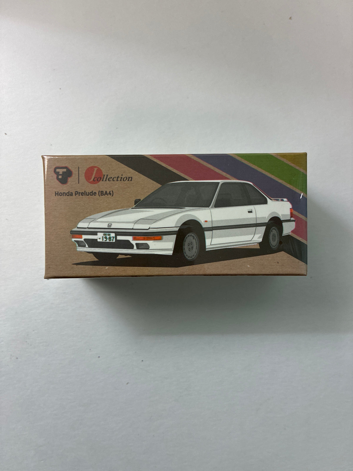 Tarmac Works x JCollection 1/64 Honda Prelude (BA4) White - JC64-TL009-WH
