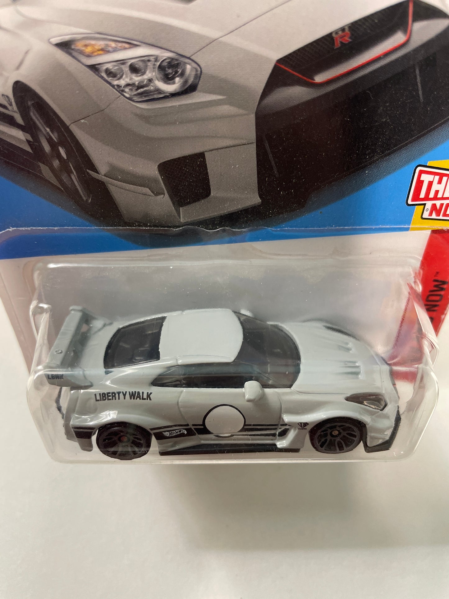 Hot Wheels 1/64 LB-Silhouette Works GT Nissan 35GT-RR Ver.2 Grey - Damaged Box