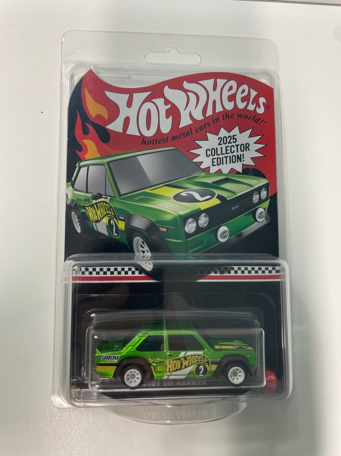 Hot Wheels 1/64 Mail In Fiat 131 Abarth Green
