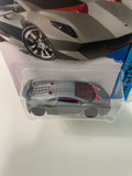 Hot Wheels 1/64 Need for Speed Lamborghini Sesto Elemento Grey - Damaged Card