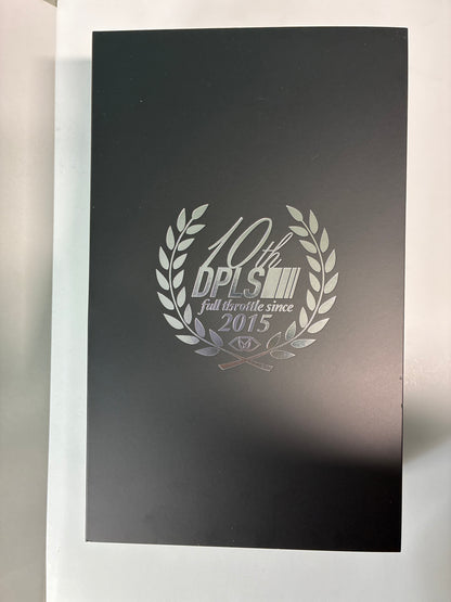 Inno64 x DPLS 1/64 10th Anniversary Full Throttle Since 2015 Nissan GT-R R34 Chrome Box Set Of 4 - IN64-DPLS-R34-10ANY