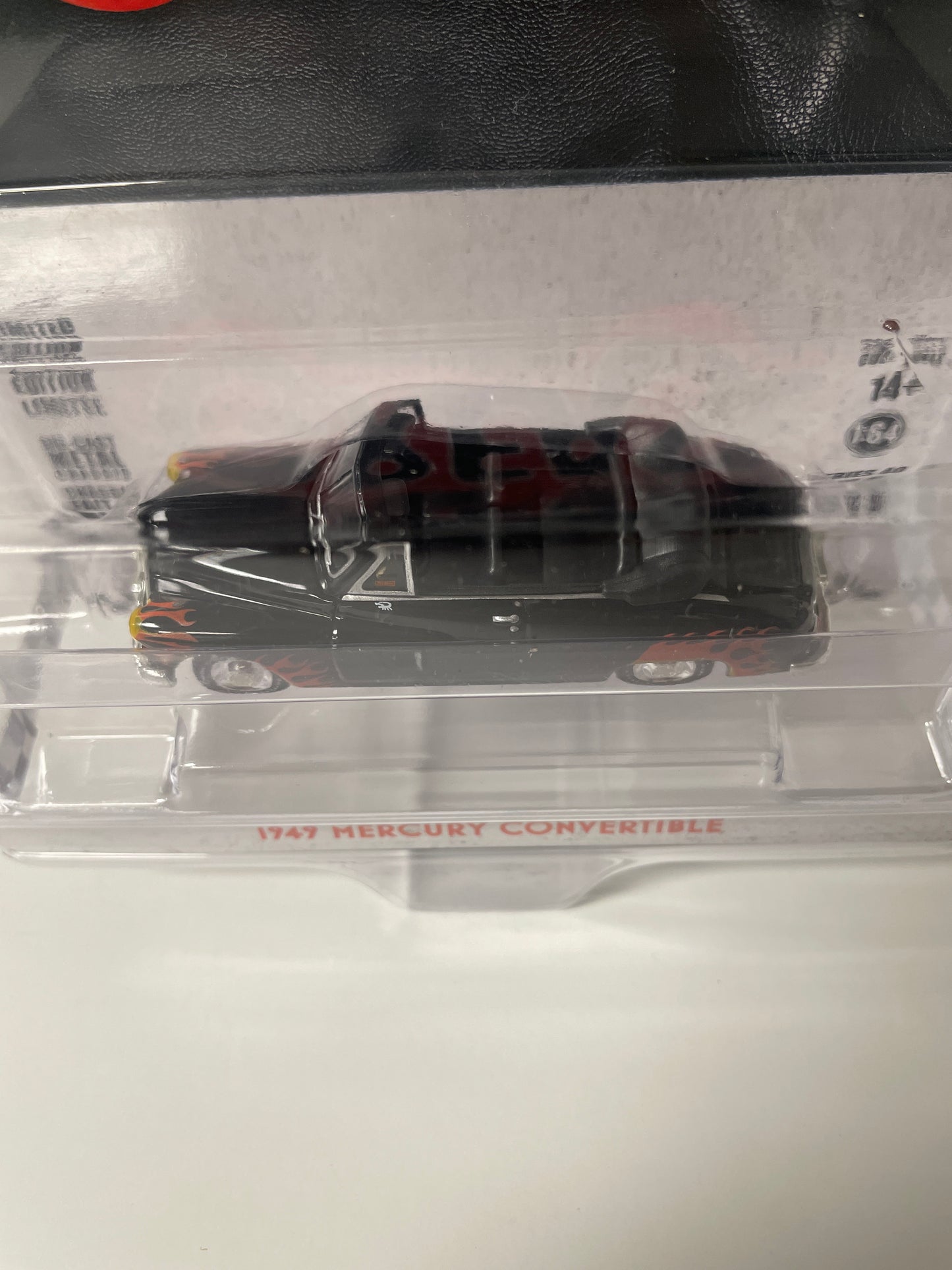 Greenlight Hollywood 1/64 Grease 1949 Mercury Convertible Black - 62010B
