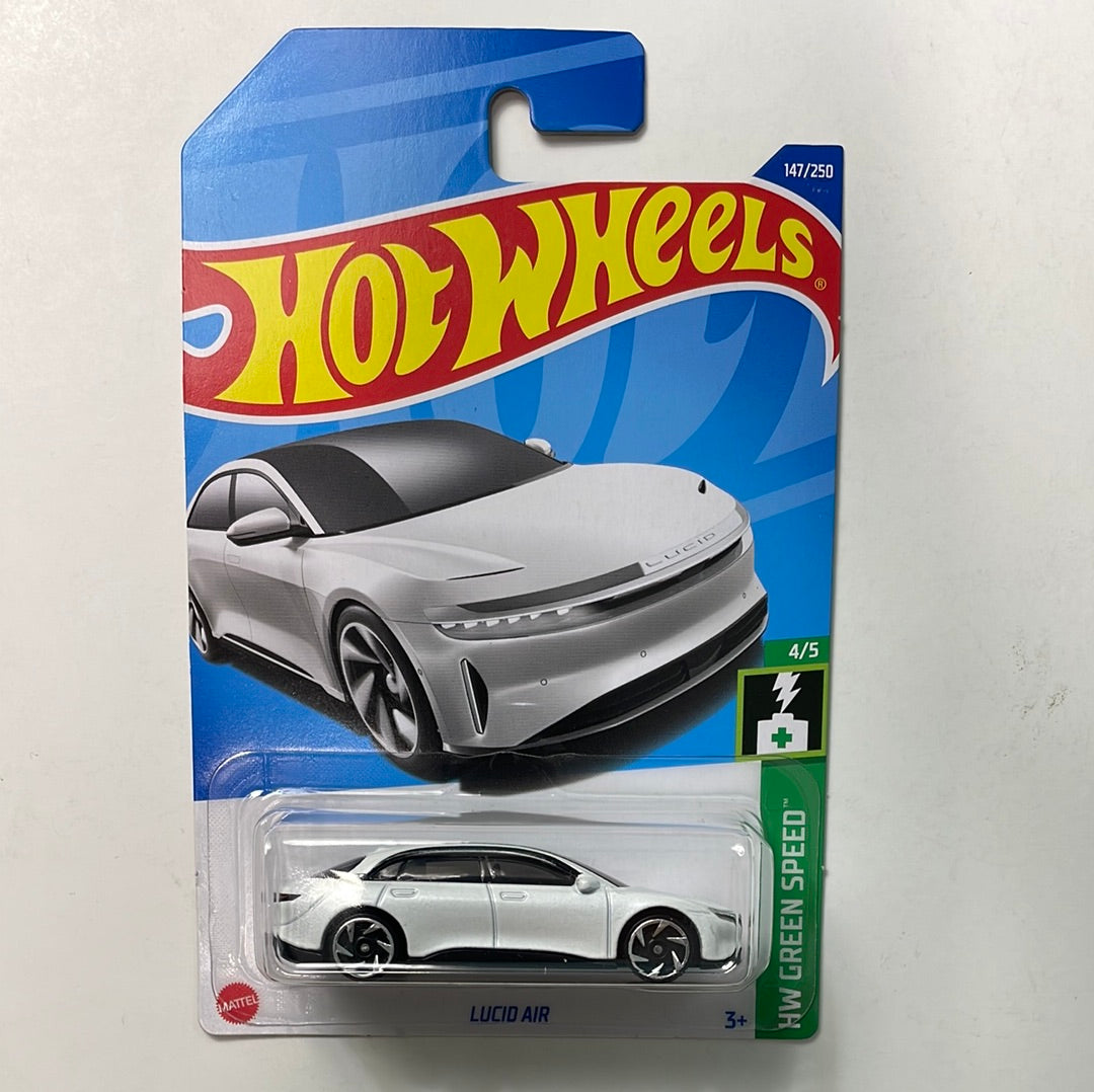 Hot Wheels Lucid Air White