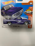 Hot Wheels 1/64 ‘67 Chevy C10 Short Card Purple