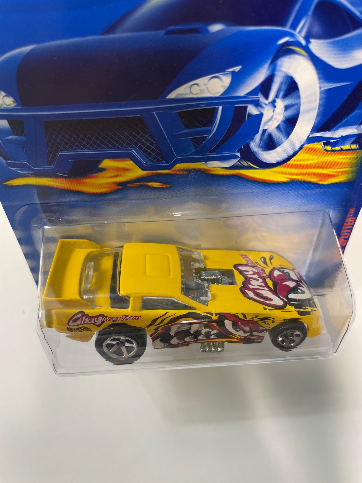 Hot Wheels 1/64 Side-Splitter Yellow - Damaged Box