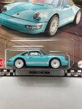 Hot Wheels 1/64 Boulevard Mix W Porsche 964 Blue - Damaged Card