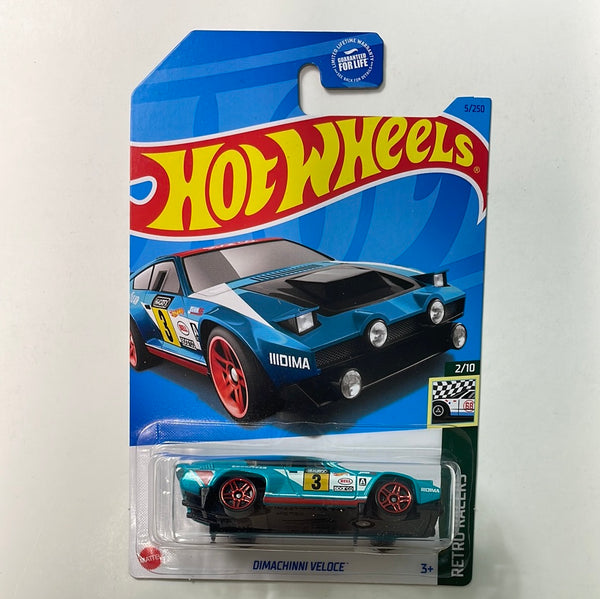 Hot Wheels 1/64 Dimachini Veloce  Blue