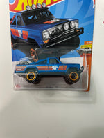 Hot Wheels 1/64 ‘73 Jeep J10 Blue