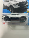 Hot Wheels 1/64 2020 Ram 1500 Rebel White