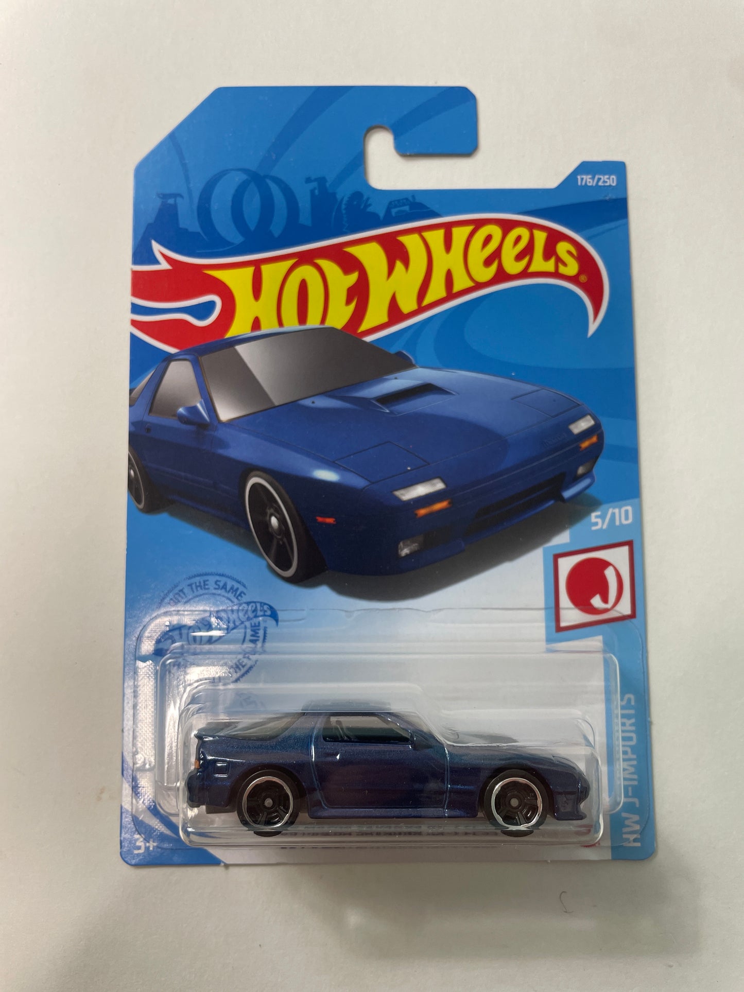 Hot Wheels 1/64 ´89 Mazda Savanna RX-7 FC3S Blue