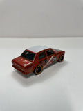 *Loose* Hot Wheels 1/64 Datsun Bluebird 510 n71 Orange & White