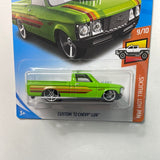 Hot Wheels 1/64 Custom ‘72 Chevy Luv Green
