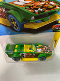 Hot Wheels 1/64 Track Manga Green - Damaged Box