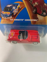 Hot Wheels 1/64 ‘53 Corvette Convertible Red