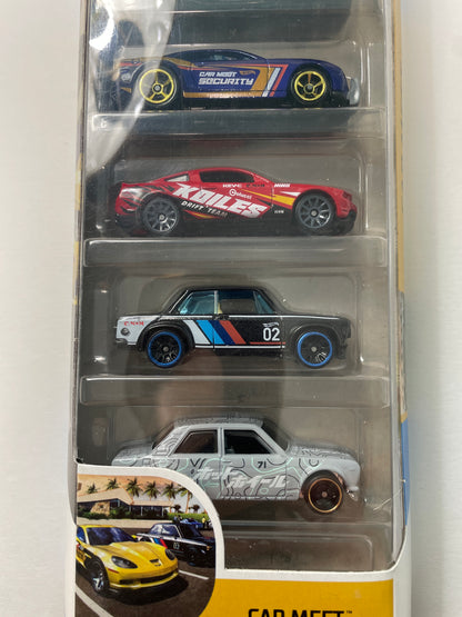 Hot Wheels 1/64 5 Pack Car Meet - Damaged Box