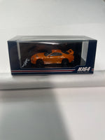 Hobby Japan 1/64 Toyota Supra (JZA80) JDM Custom Version Orange Metallic