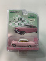 Greenlight 1/64 Hobby Exclusive 1955 Cadillac Fleetwood Series 60 Pink