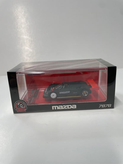 BM Creation 1/64 Indonesia Diecast expo 2024 Mazda 787B 1991 Test Car Black - 64B0441 - Damaged Box