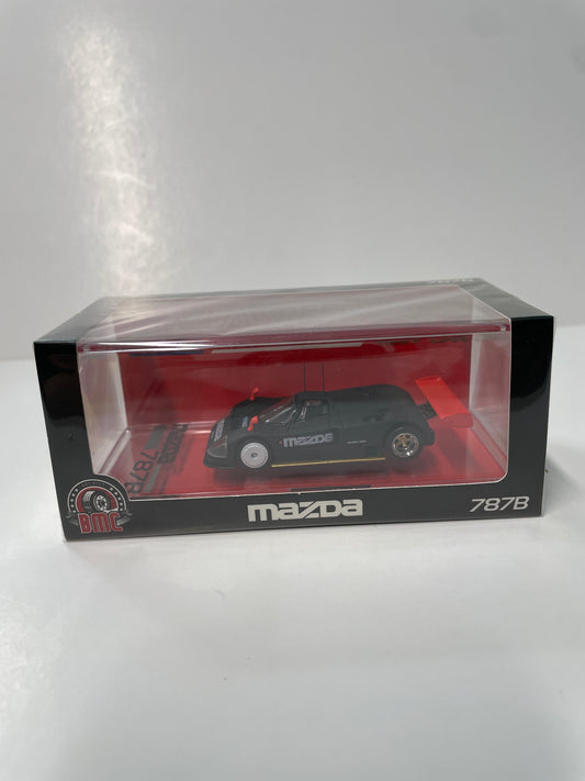 BM Creation 1/64 Indonesia Diecast expo 2024 Mazda 787B 1991 Test Car Black - 64B0441 - Damaged Box