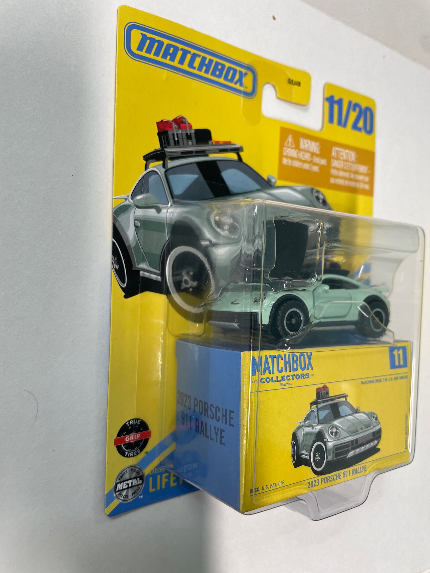 Matchbox Collectors 1/64 2023 Porsche 911 Rallye Teal