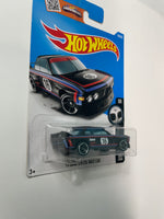 Hot Wheels 1/64 ‘73 BMW 3.0 CSL Race Car Castrol Black - Damaged Card