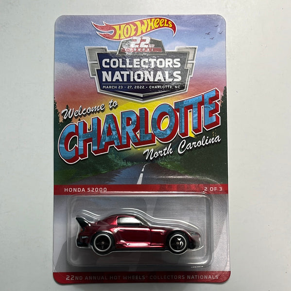 Hot Wheels Charlotte Convention Honda S2000 Red