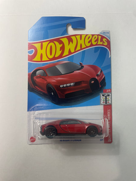 Hot Wheels 1/64 ‘16 Bugatti Chiron Red