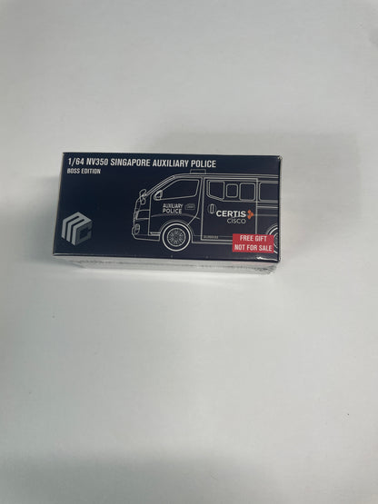 Masterpiece Collectibles 1/64 Nissan NV350 Singapore Auxiliary Police - The Diecast Expo 2025 Singapore Dinner Exclusive