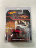 Hot Wheels 1/64 Entertainment Need For Speed Koenigsegg Agera R Red