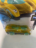 Hot Wheels 1/64 Power Pistons Treasure Hunt Yellow