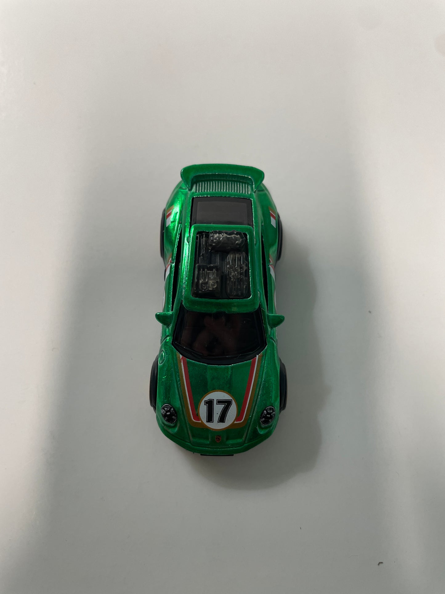 *Loose* Hot Wheels 1/64 Super Treasure Hunt Porsche 911 Rallye Dakar Green