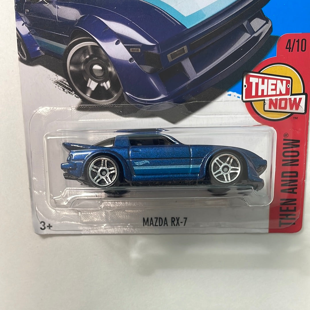 Hot Wheels 1/64 Mazda RX-7 Blue
