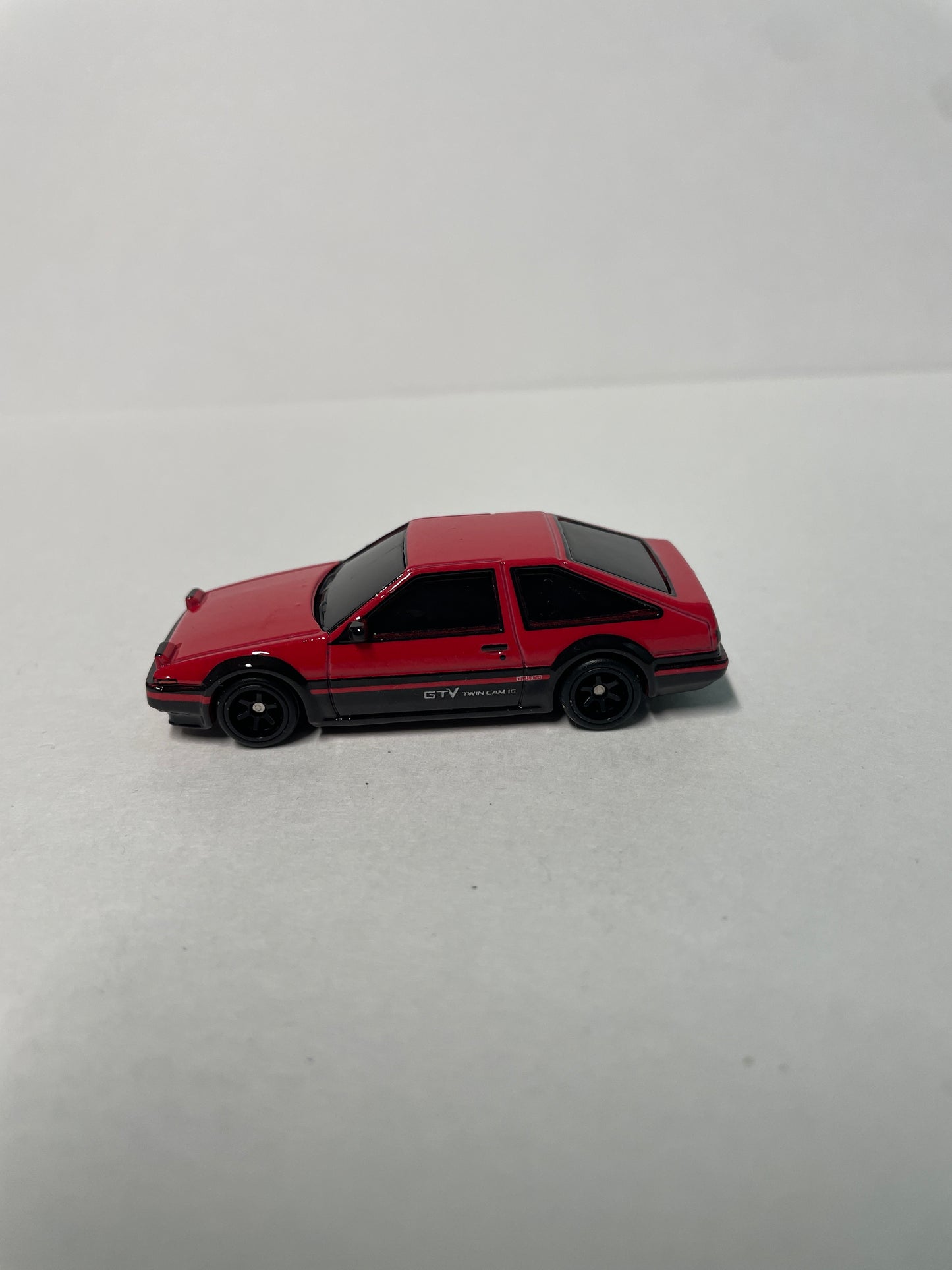 *Loose* Hot Wheels 1/64 Premium Car Culture Team Transport Toyota AE86 Sprinter Trueno Red & Black