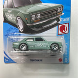 Hot Wheels 1/64 ‘71 Datsun 510 Green