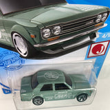 Hot Wheels 1/64 ‘71 Datsun 510 Green