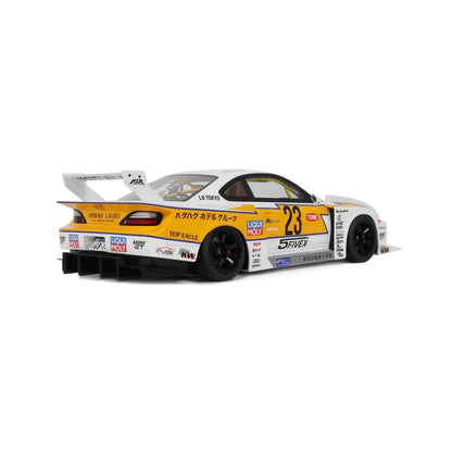 GT Spirit 1/18 Nissan S15 Silvia LB Super Silhouette Resin Serie White - GT560