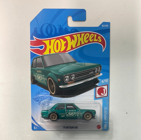 Hot Wheels 1/64 Super Treasure Hunt ‘71 Datsun 510 Green