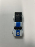 *Loose* Hot Wheels 1/64 Car Culture 1975 Datsun Sunny Truck (B120) White & Blue