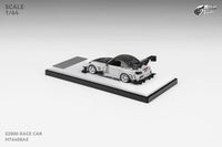 Micro Turbo 1/64 Honda S2000 Race Car Metallic White