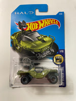 Hot Wheels 1/64 UNSC Warthog Green - Damaged Card