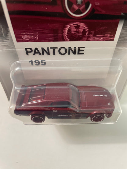 Hot Wheels 1/64 Silver Series Pantone 195 '69 Ford Mustang Boss 302 Red - JKY48