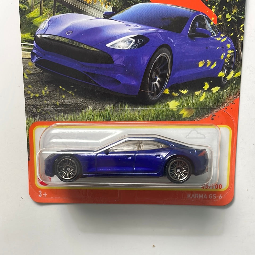 Matchbox 1/64 Karma GS-6 Blue