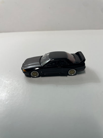 Mini GT 1/64 Nissan Skyline GT-R Black w/ BBS LM Wheel Black MGT00087-MJ - Loose w/ Damaged Box