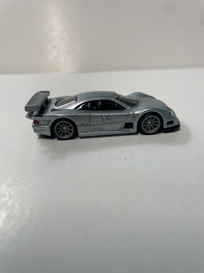*Loose* Hot Wheels 1/64 Premium Car Culture Box Set Le Man Holy Trinity 1997 Mercedes-Benz CLK-GTR Silver