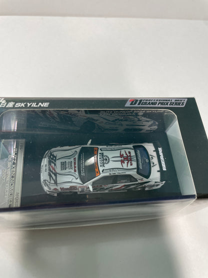 Mortal Model 1/64 Blitz Ken Nomura D1 Nissan Skyline  ER34 2007 White