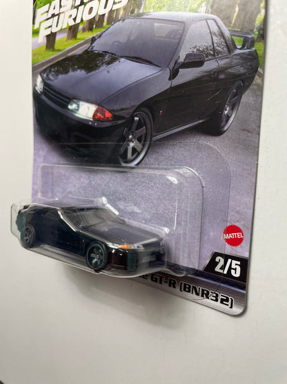Hot Wheels 1/64 Fast & Furious Mix K Nissan Skyline GT-R (BNR32) Black